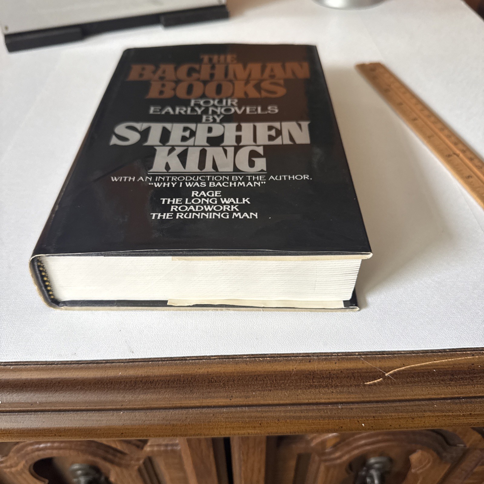 Bachman Books Stephen King NAL Rage/Long Walk/Roadwork/Running Man BCE Hardcover