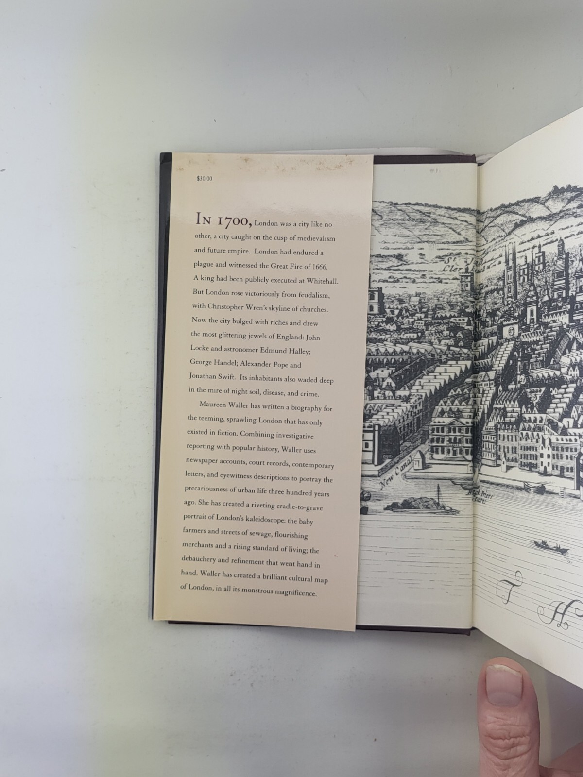 1700: Scenes from London Life by Waller, Maureen First Edition Hardcover 2000
