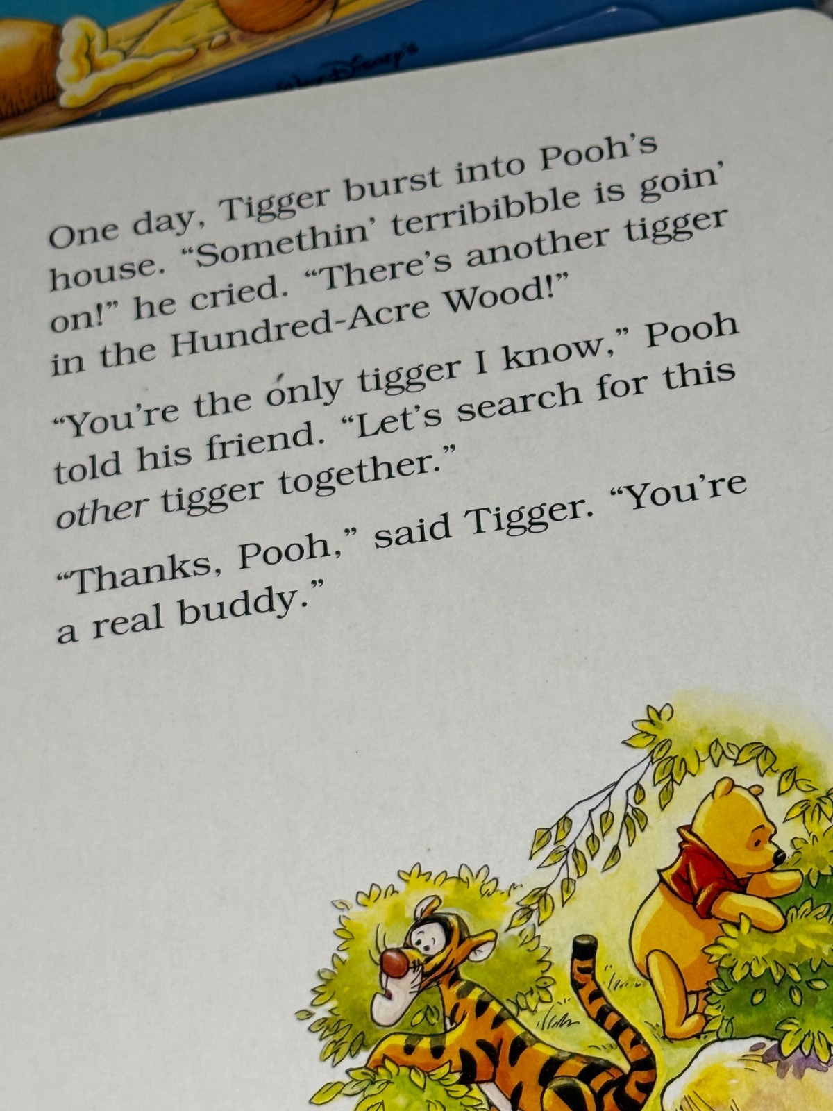 1998 Winnie the Pooh Storytime Fun 4 Board Book Box Set Hardcover