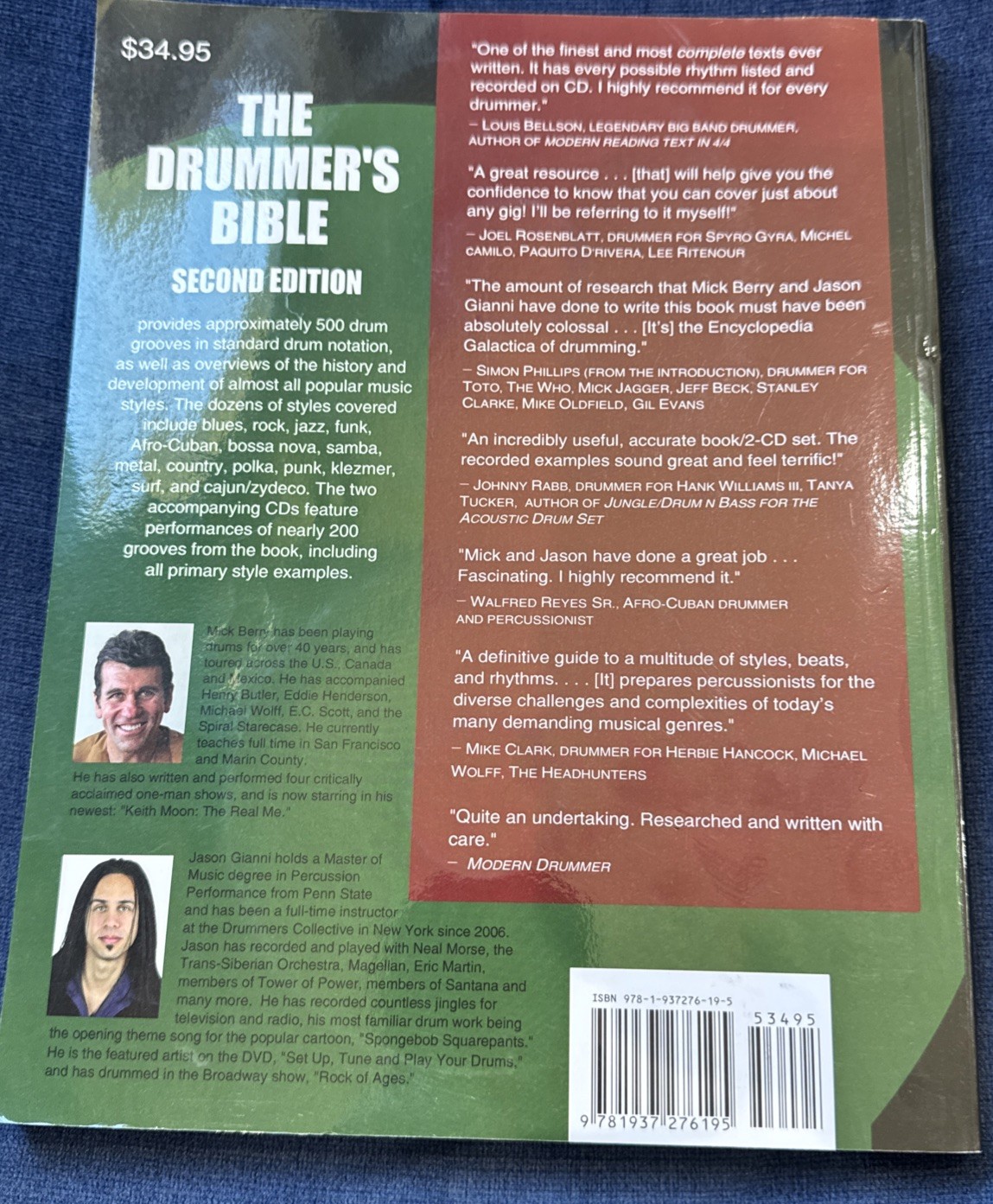 The Drummer’s Bible: How to Play Every Drum Style from Afro-Cuban to Zydeco
