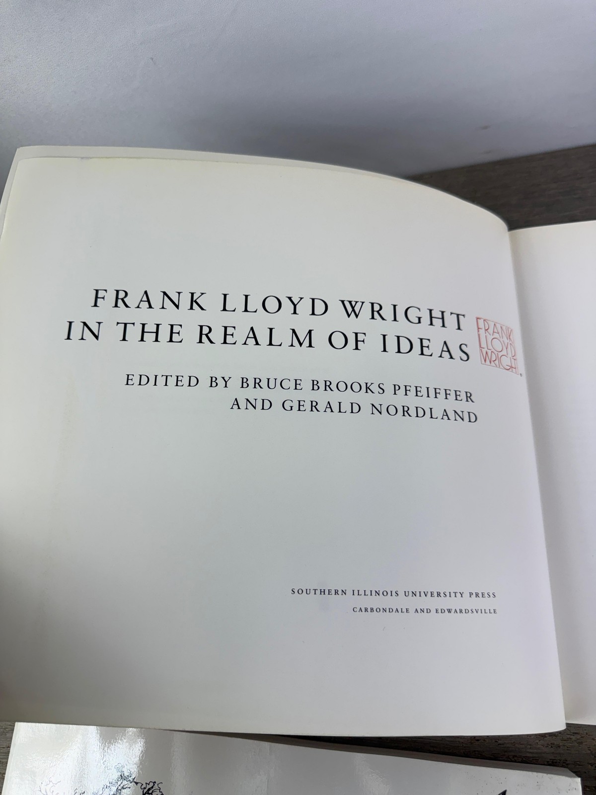 Architecture Books Lot 4 Studio At Large Frank Lloyd Wright Texas PB Art Photo