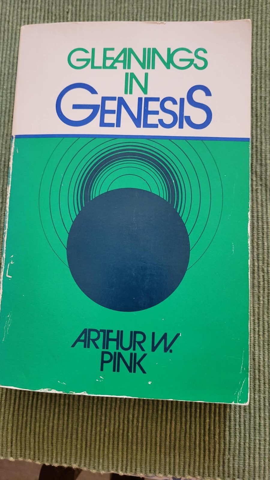Gleanings in Genesis – Paperback, Arthur W Pink Vintage book in Good Condition