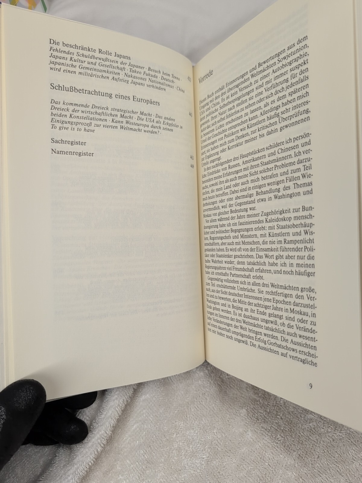 🖊️Signed by HELMUT SCHMIDT Chancellor of Germany ~ Menschen und Mächte (1987)