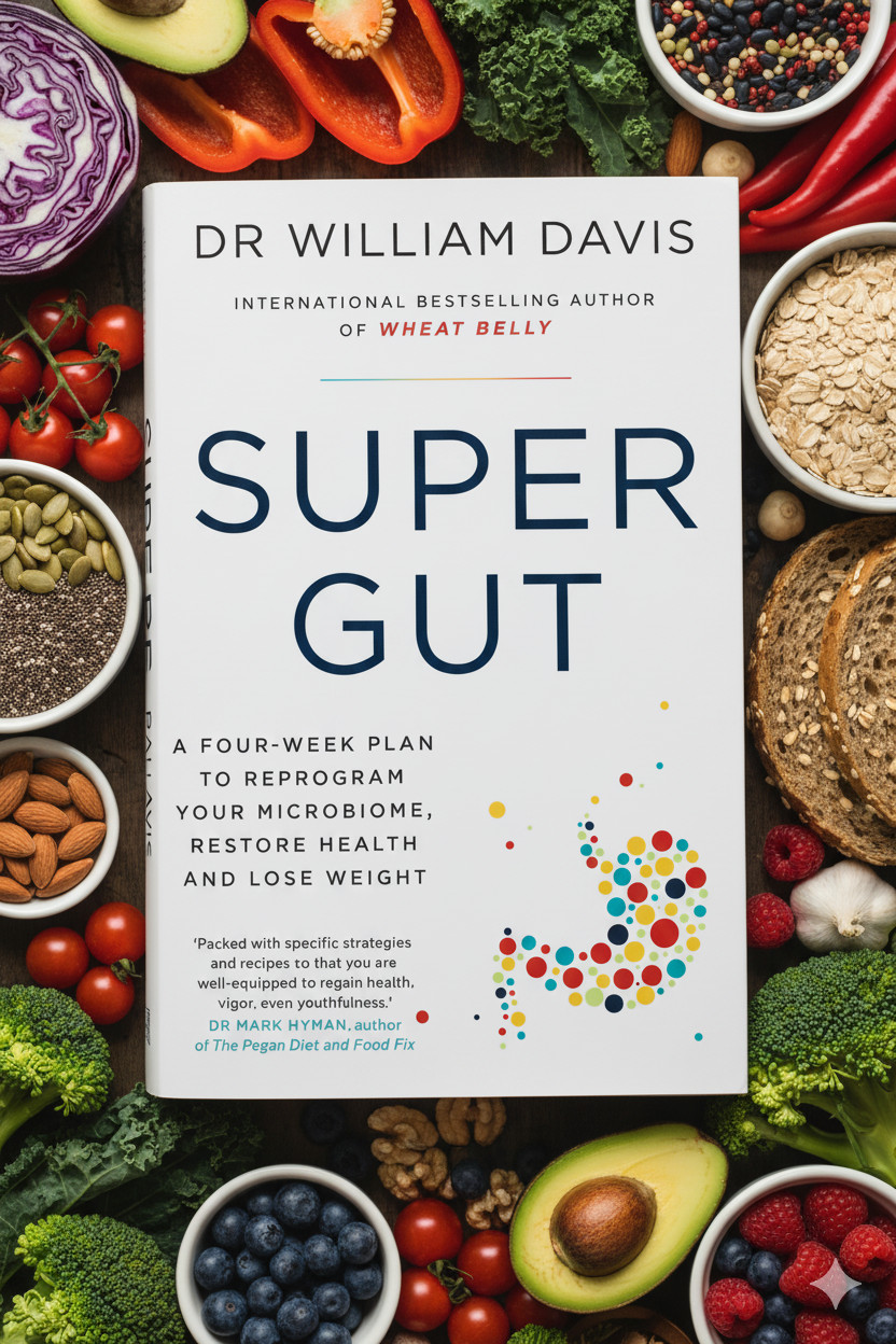 SUPER GUT: A FOUR-WEEK PLAN TO REPROGRAM YOUR MICROBIOME, RESTORE HEALTH PB