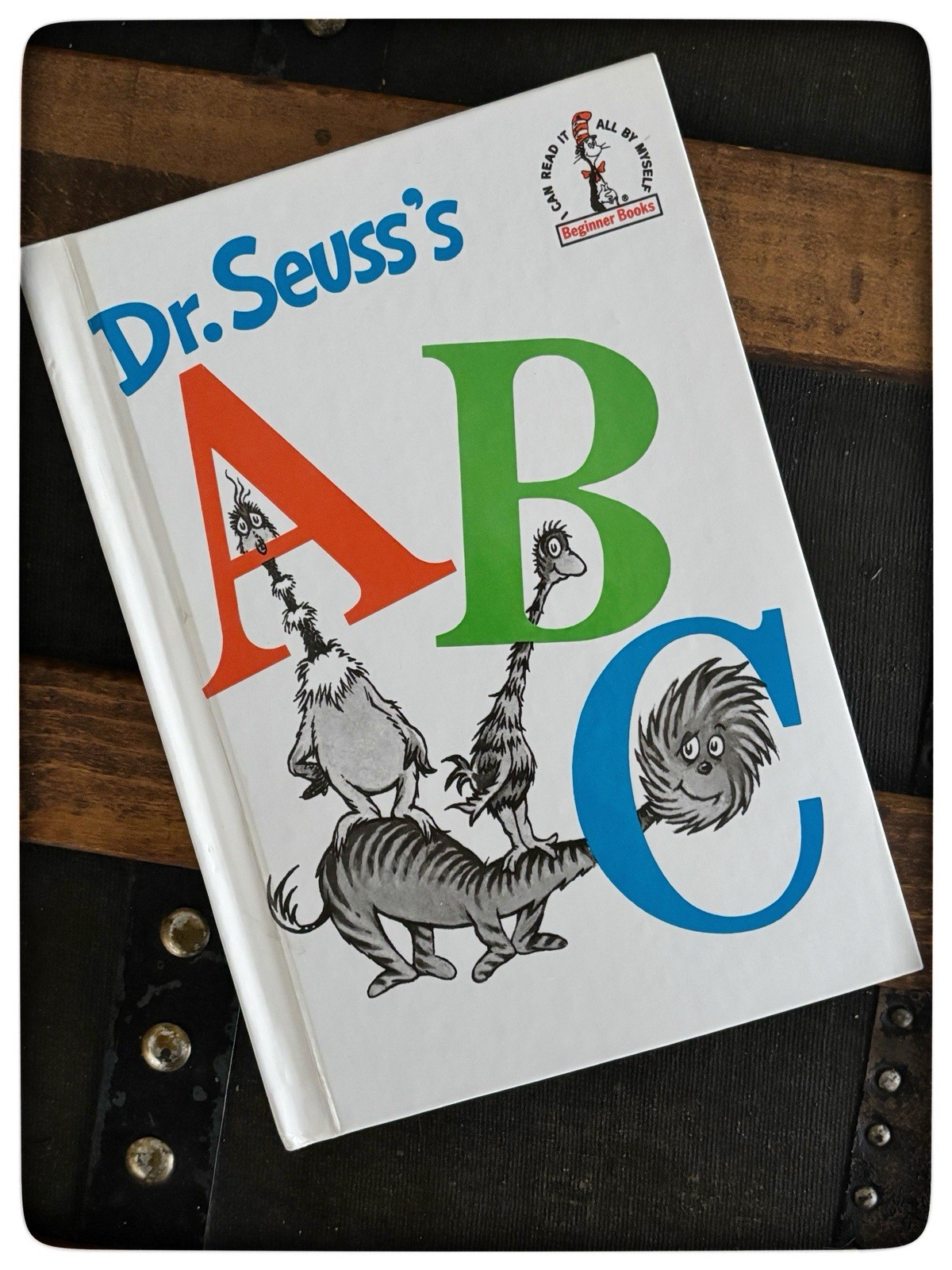 Vintage Dr Seuss Childrens Book Lot of 3- ABC, In A People House, Dictionary HC