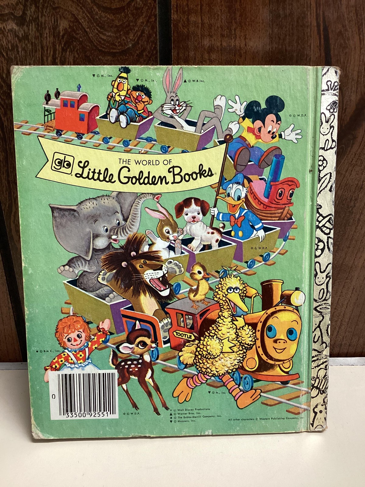 Vintage Little Golden Books Lot 7 Dumbo Mother Goose Trucks Elf Drum Porky