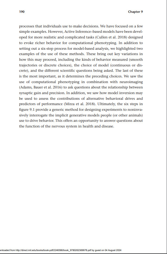 „Active Inference“ by Thomas Parr Giovanni Pezzulo – New! – As Is!