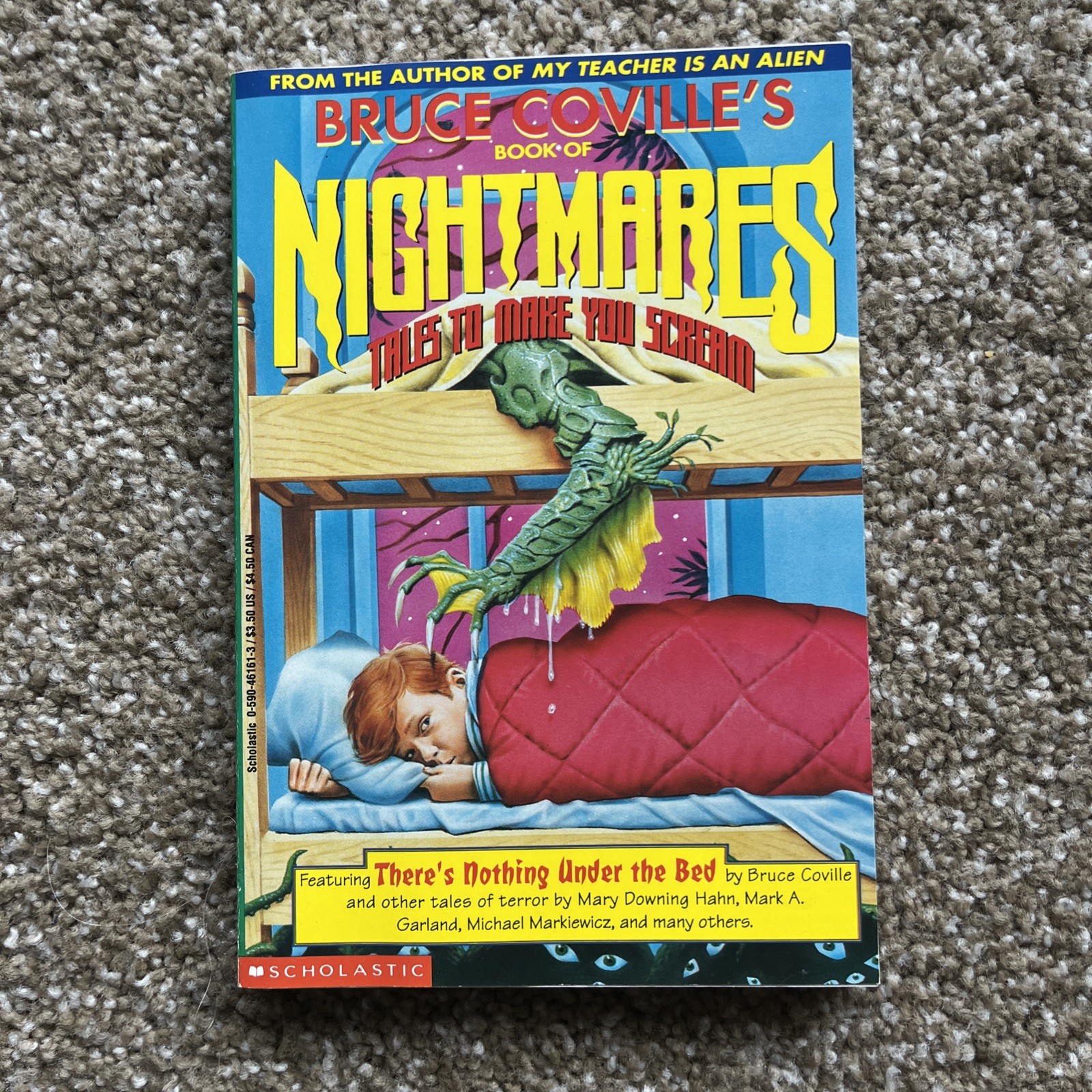 Lot of 5 1990s Bruce Coville PB Book of Monsters / Ghosts / Aliens / Nightmares