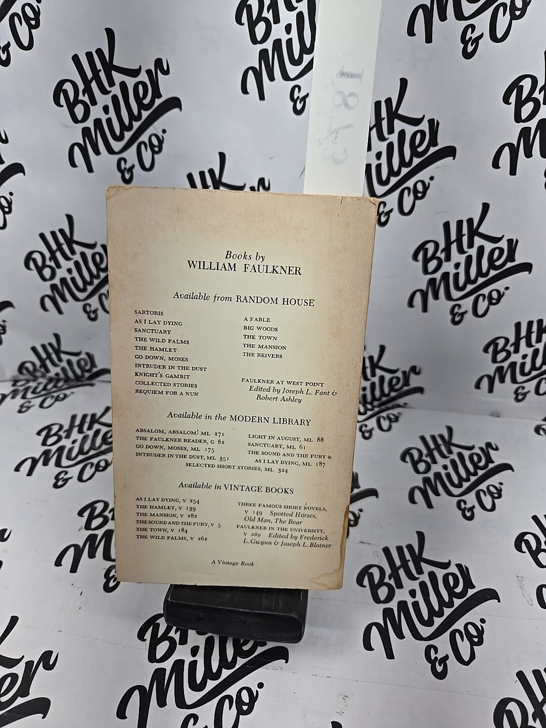 The Town by William Faulkner Paperback Vintage Classic Novel Snopes Trilogy