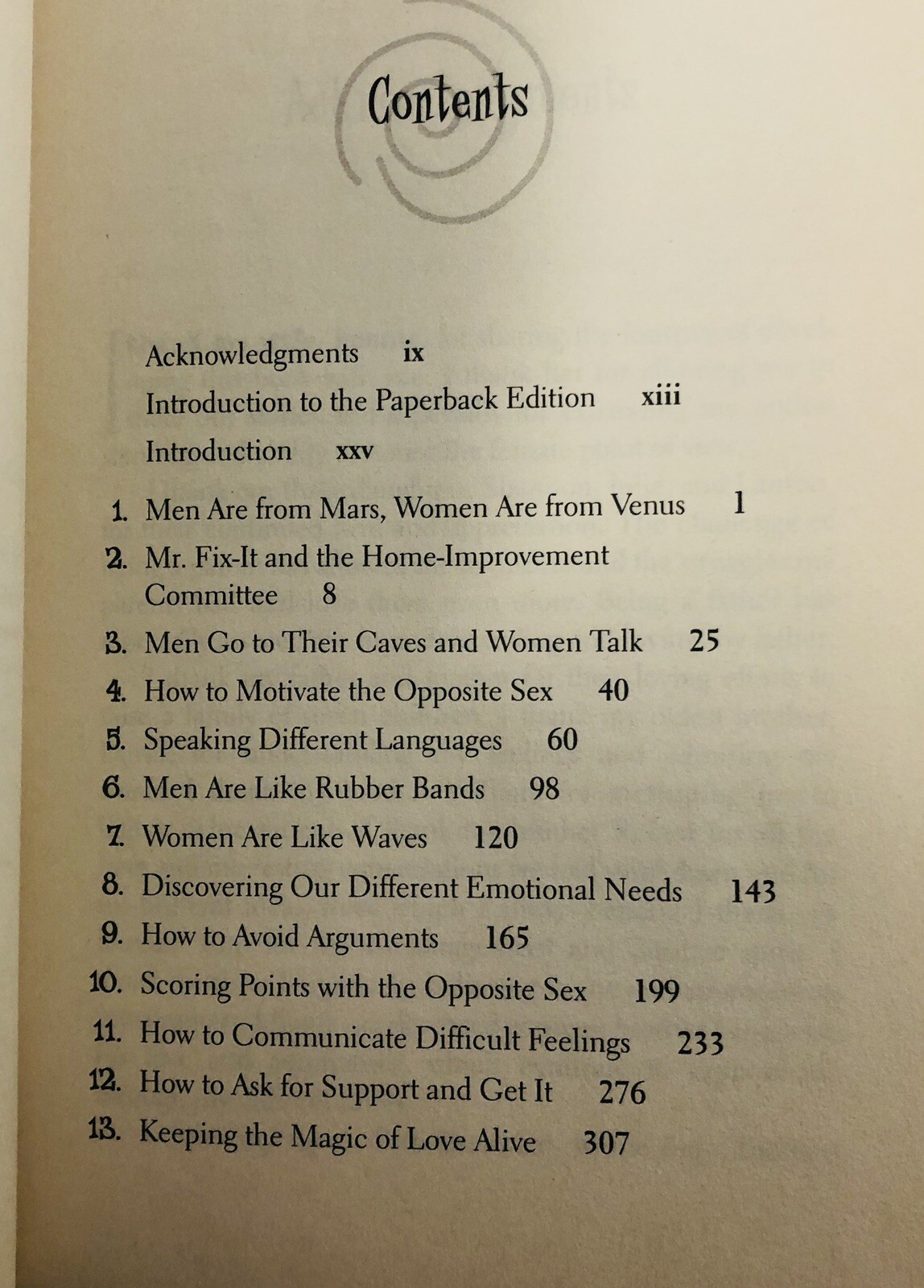 2 Books Men from Mars Women Venus John Gray Starting Over Guide Opposite Sex SC