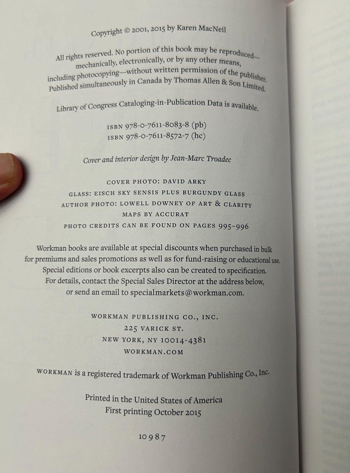Wine Bible by Karen MacNeil (2015) (Like New)