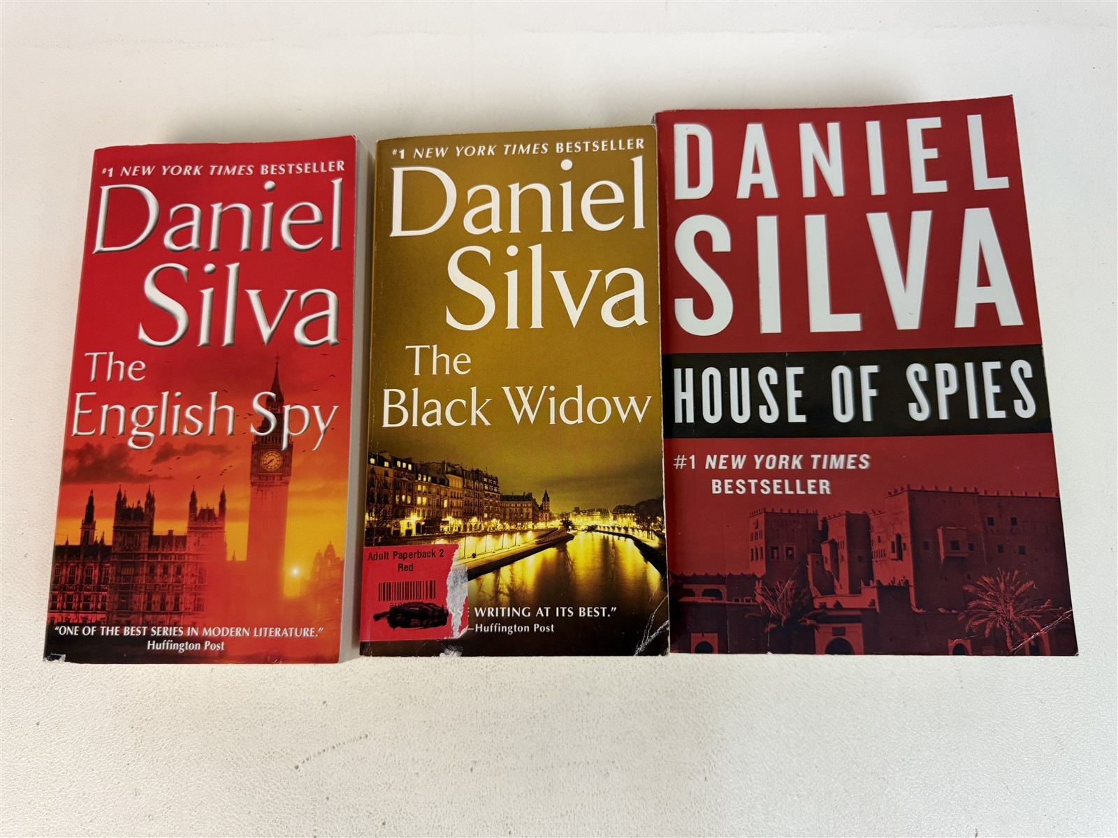Daniel Silva Lot 23 Paperbacks including 20 Gabriel Allon series