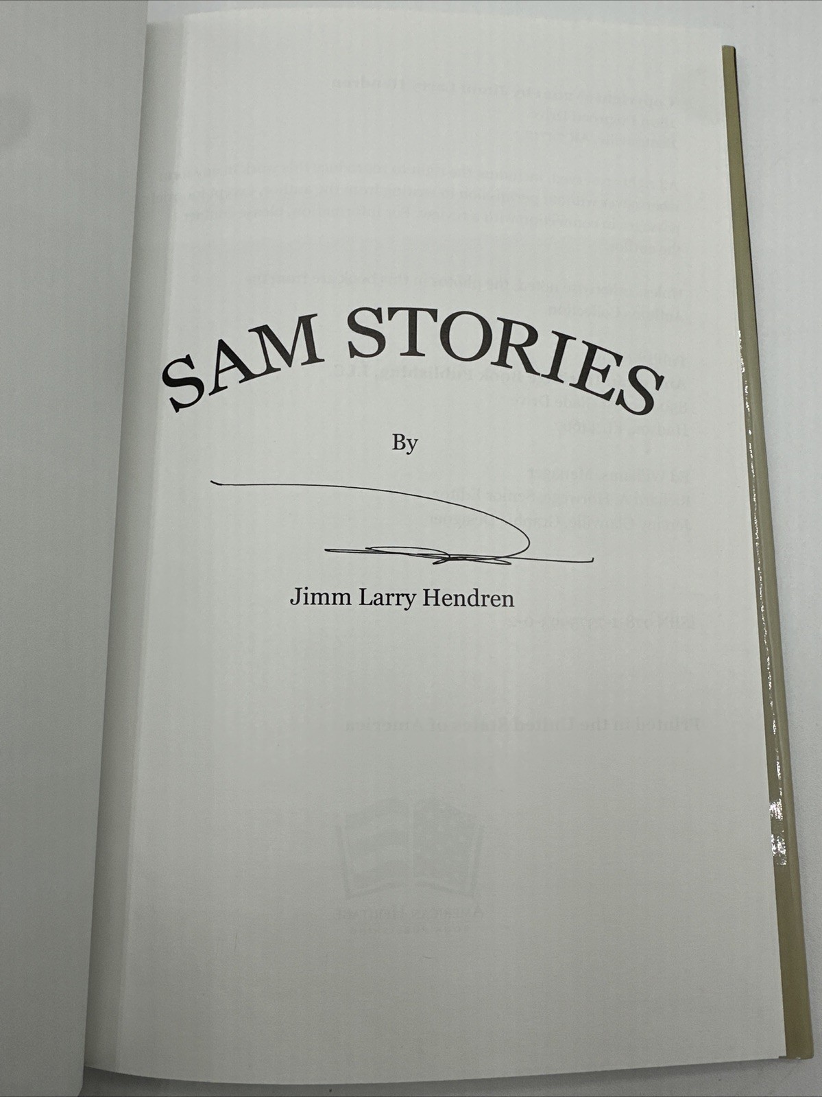 Sam Stories Jimm Larry Hendren Tennis Walmart 144 Pages 2021