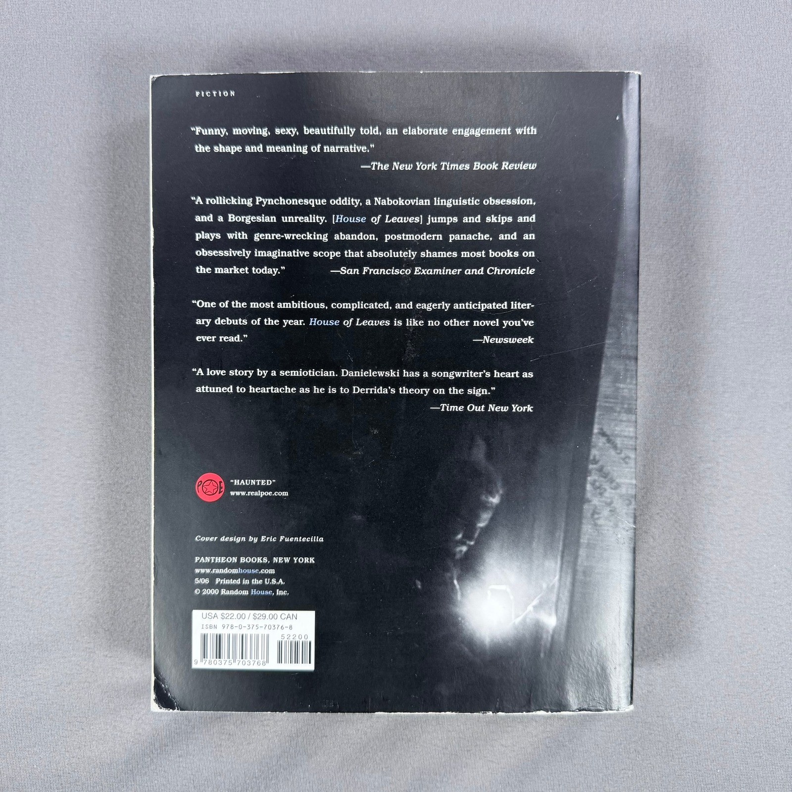 Mark Z. Danielewski House of Leaves Paperback 2000 Full-Color Edition Horror