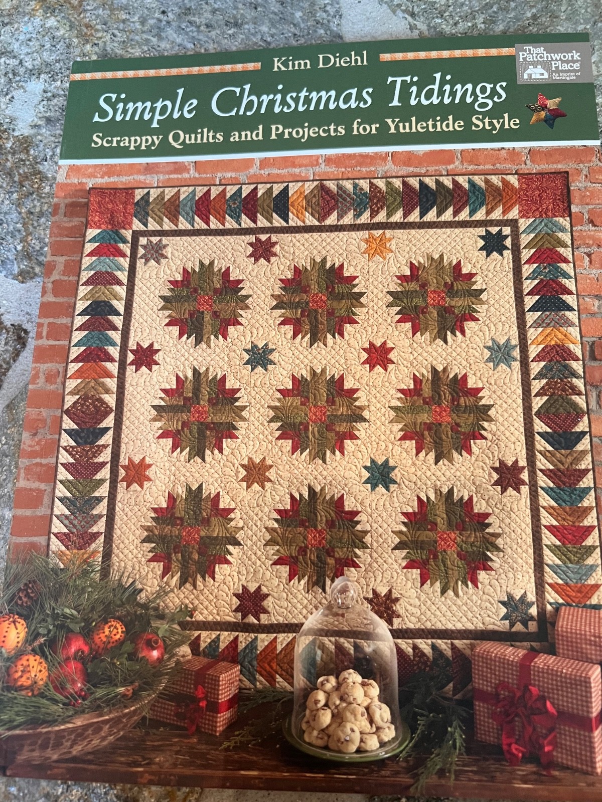QUILT PATTERN BOOKS LOT OF 4 Brand NEW CHRISTMAS HOLIDAYS YULETIDE FARMHOUSE New
