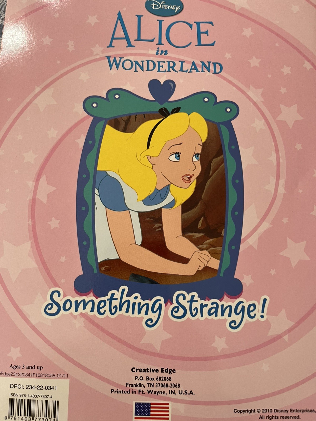 DISNEY ALICE IN WONDERLAND COLORING & ACTIVITY BOOKS (96-64 PAGES) LOT OF 10