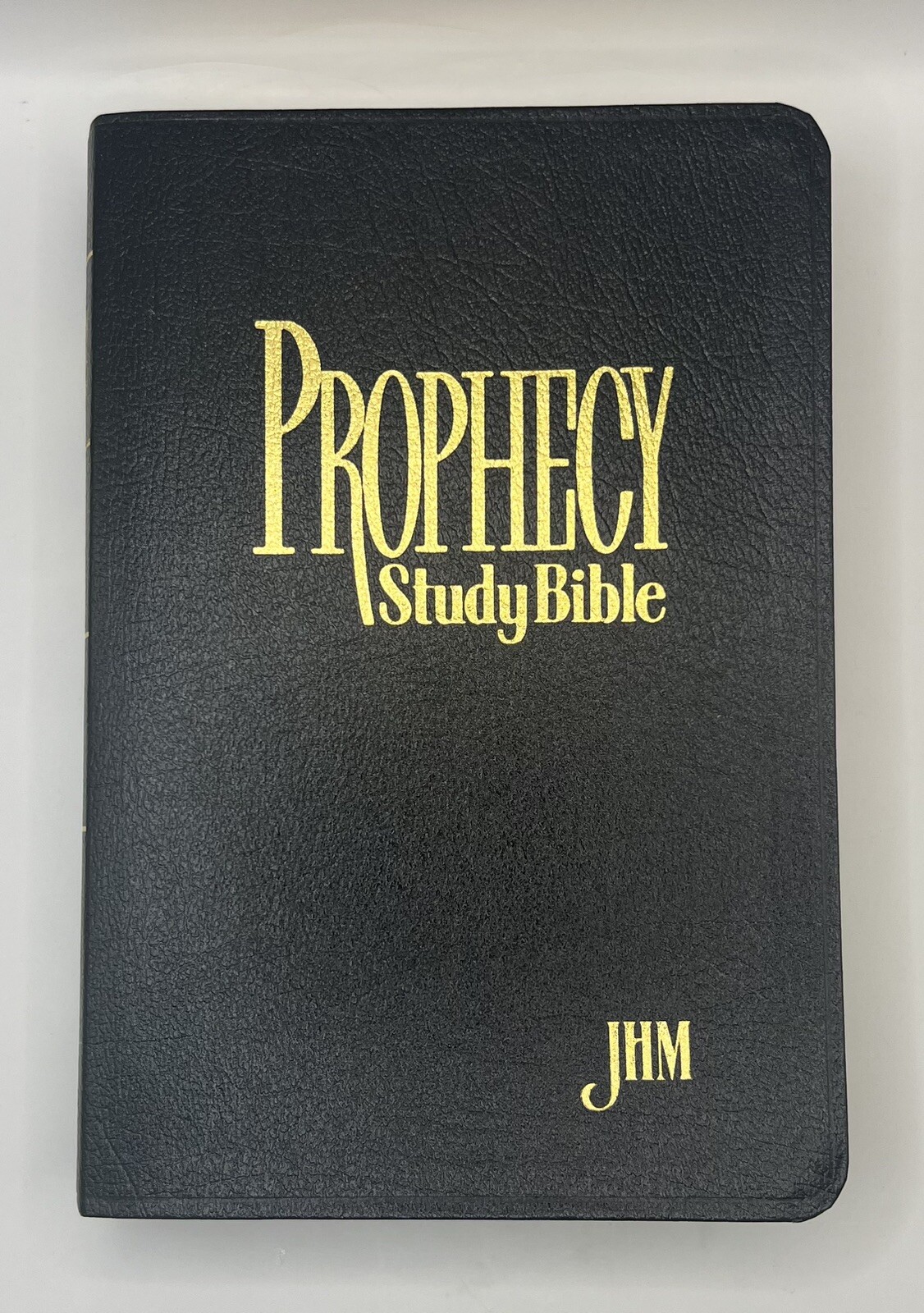 Signed Prophecy Study Bible John Hagee NKJV Israel Revealed 7 Letters Apocalypse