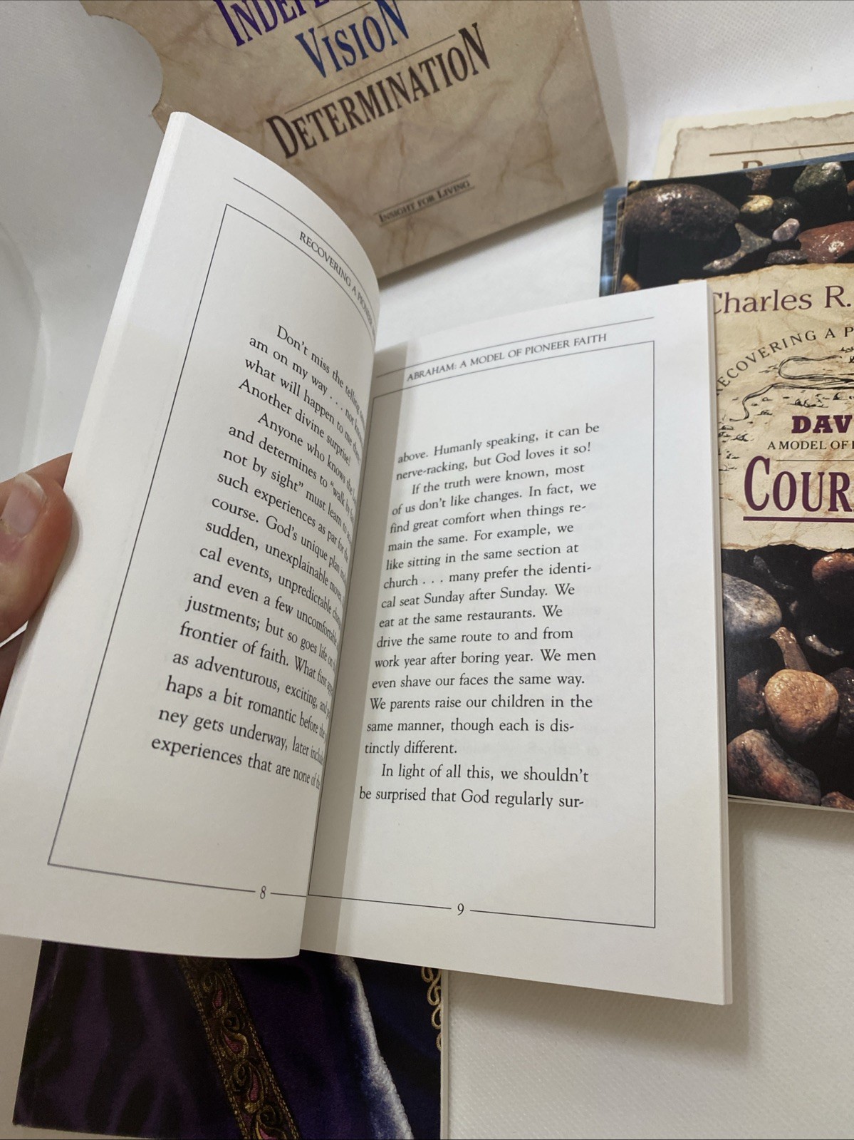 Charles R Swindoll Recovering A Pioneering Spirit Book Set