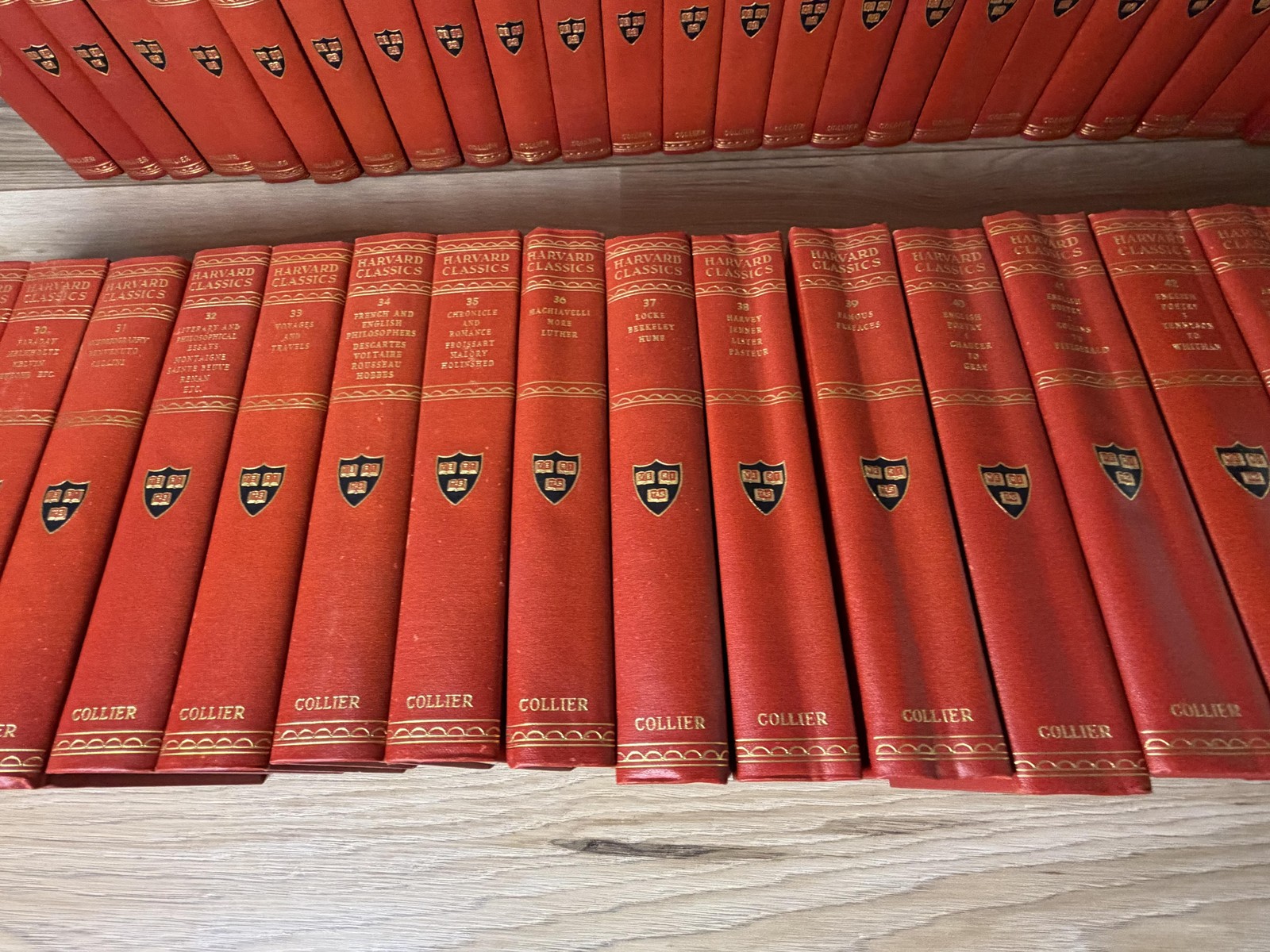 Harvard Classics Complete Set of 52 Five Foot Shelf of Books Readers Guide