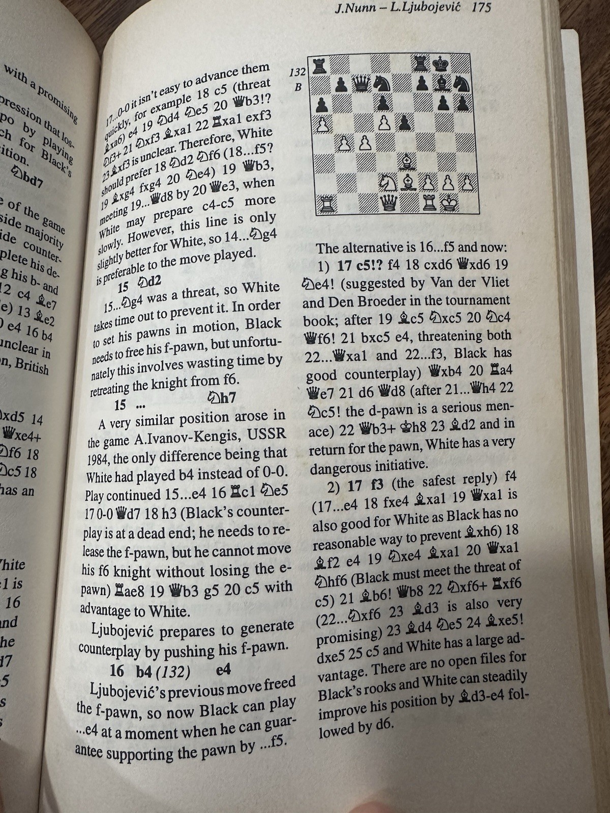 John Nunn’s Best Games by John Nunn (Chess Book) 1st American Edition 1995