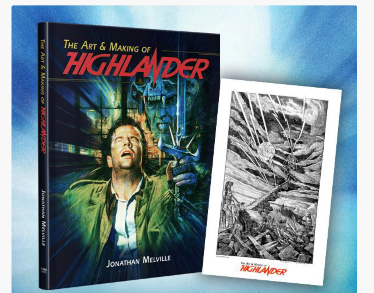 SDCC 2026 Titan Comics The Art & Making of Highlander Signed by Russell Mulcahy