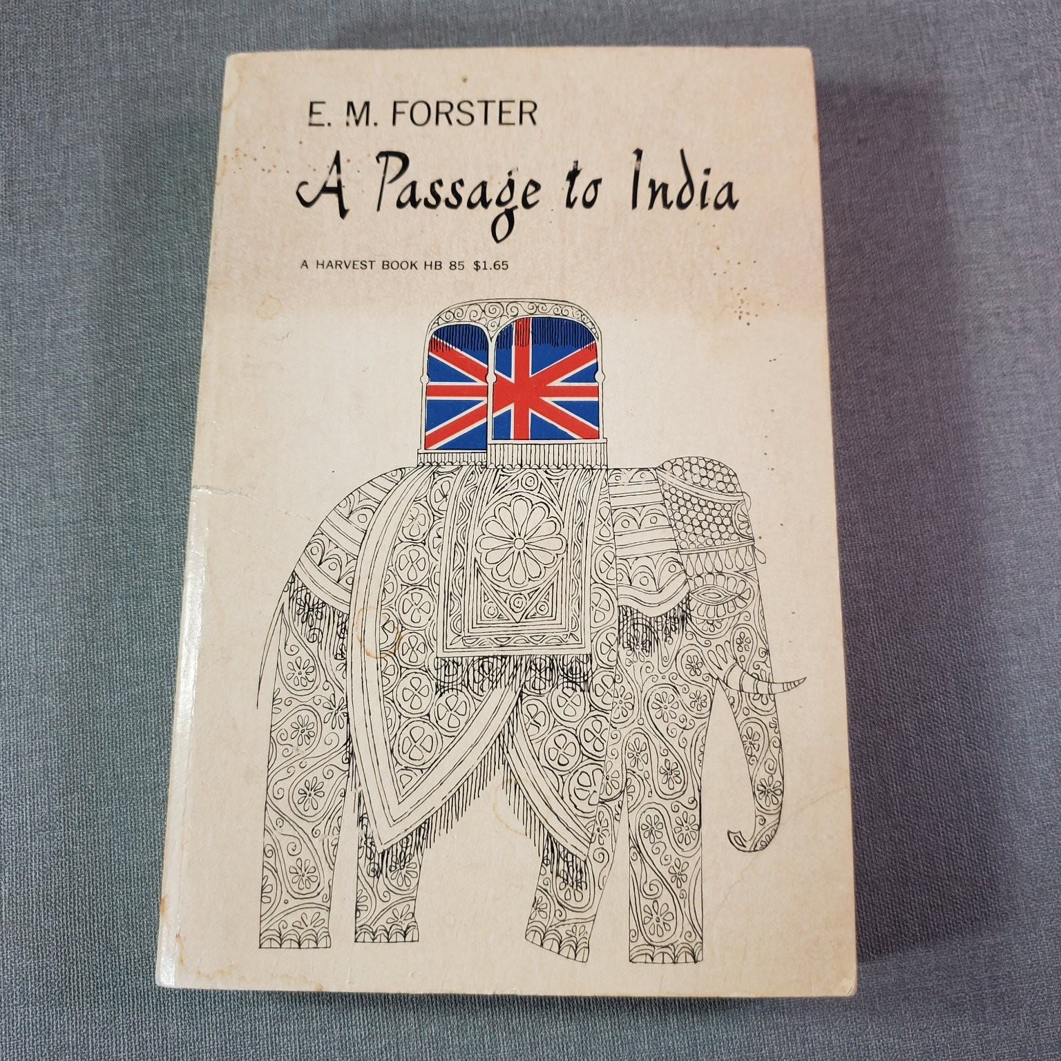 A Passage to India E. M. Forster 1952 Paperback Fiction Harcourt