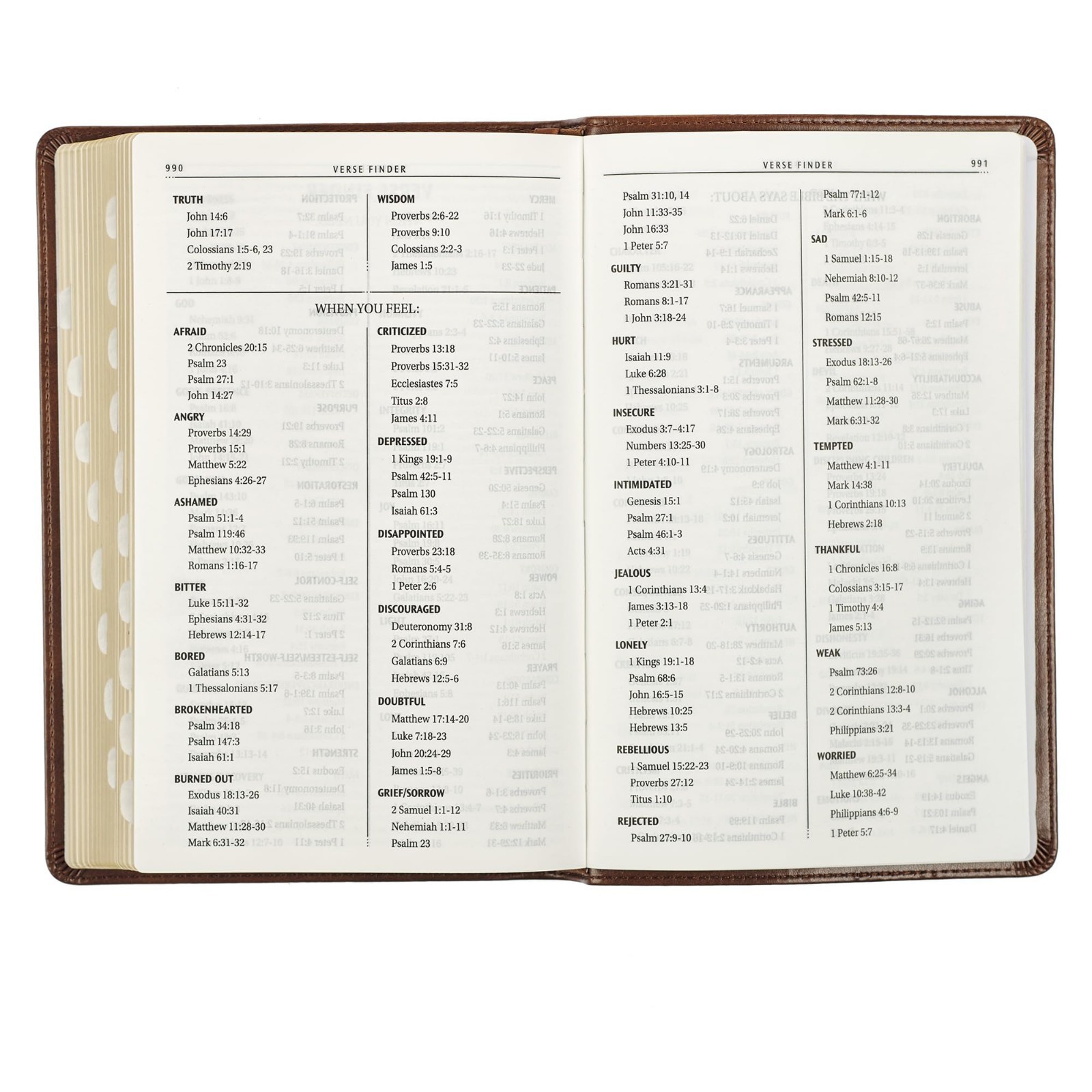 Medium Brown KJV Deluxe Bible with Thumb Index BRAND NEW in Shrink Wrap!!!