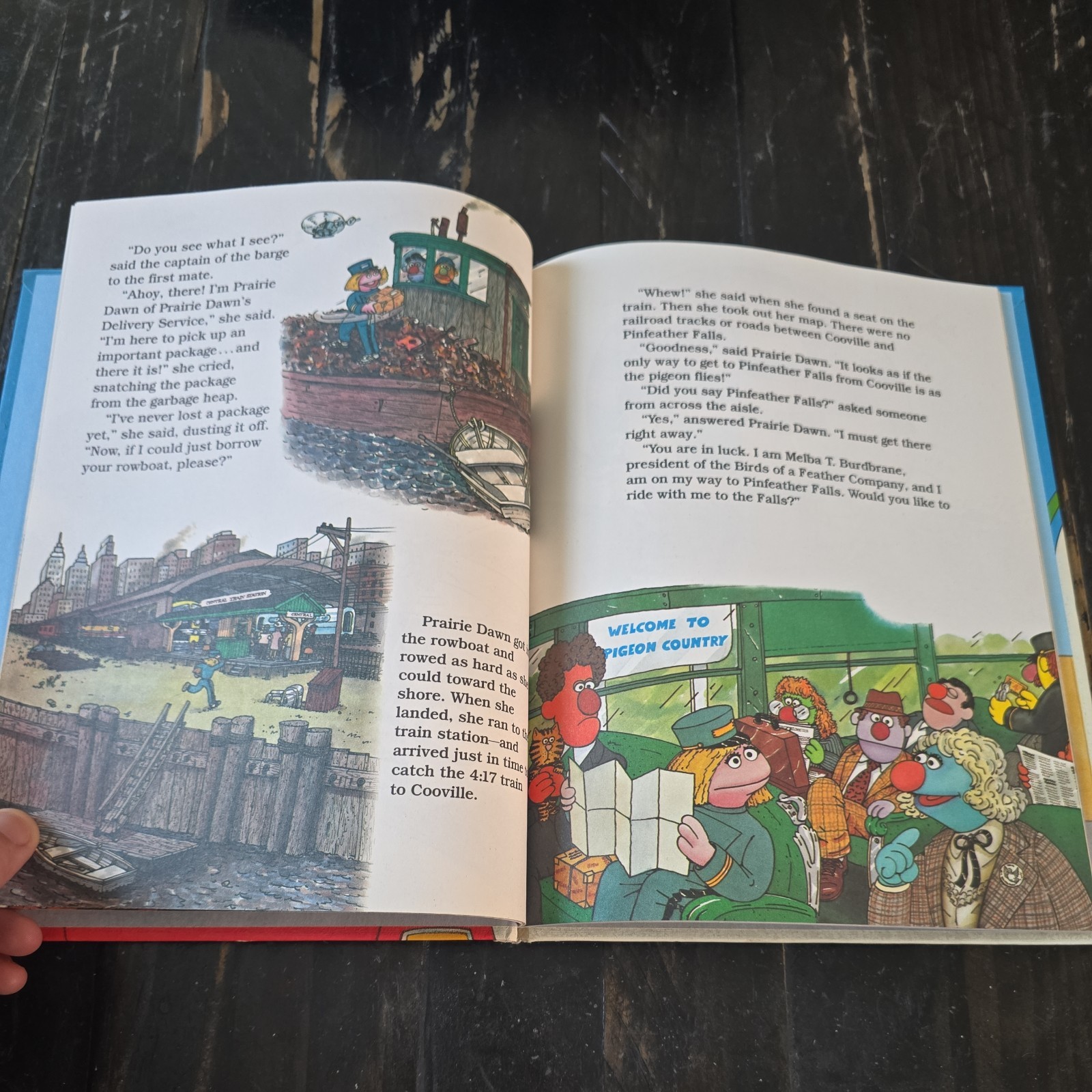 Vintage On My Way With Sesame Street Books Lot Of 3 1989 (Volume 1, 2 & 9)