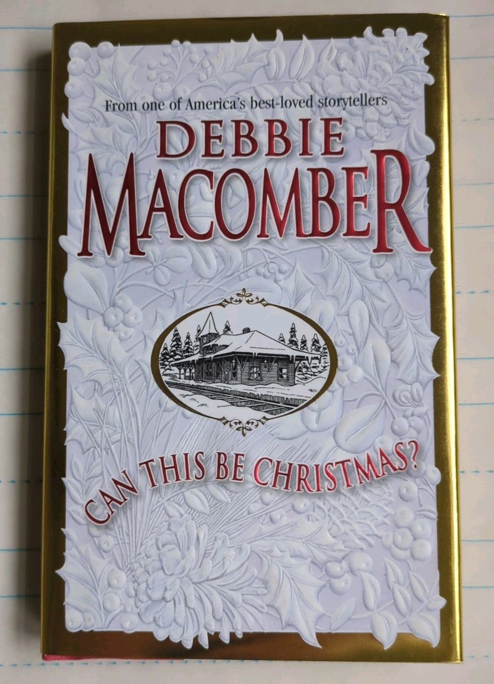 3 DEBBIE MACOMBER Christmas & Angels Hardcover Book Lot | Holiday Gift Set