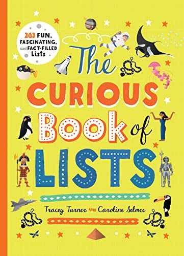 The Curious Book of Lists: 263 Fun, – Paperback, by Turner Tracey – Very Good
