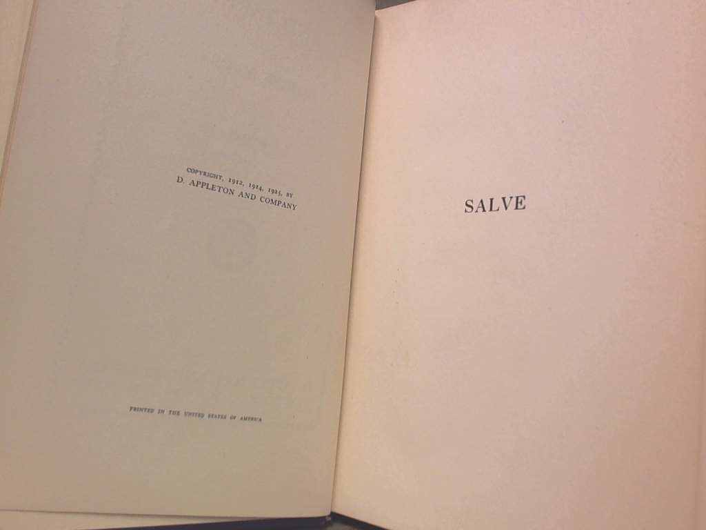 Hail and farewell. Two volume set. 1925 by Moore, George D. Appleton and Company