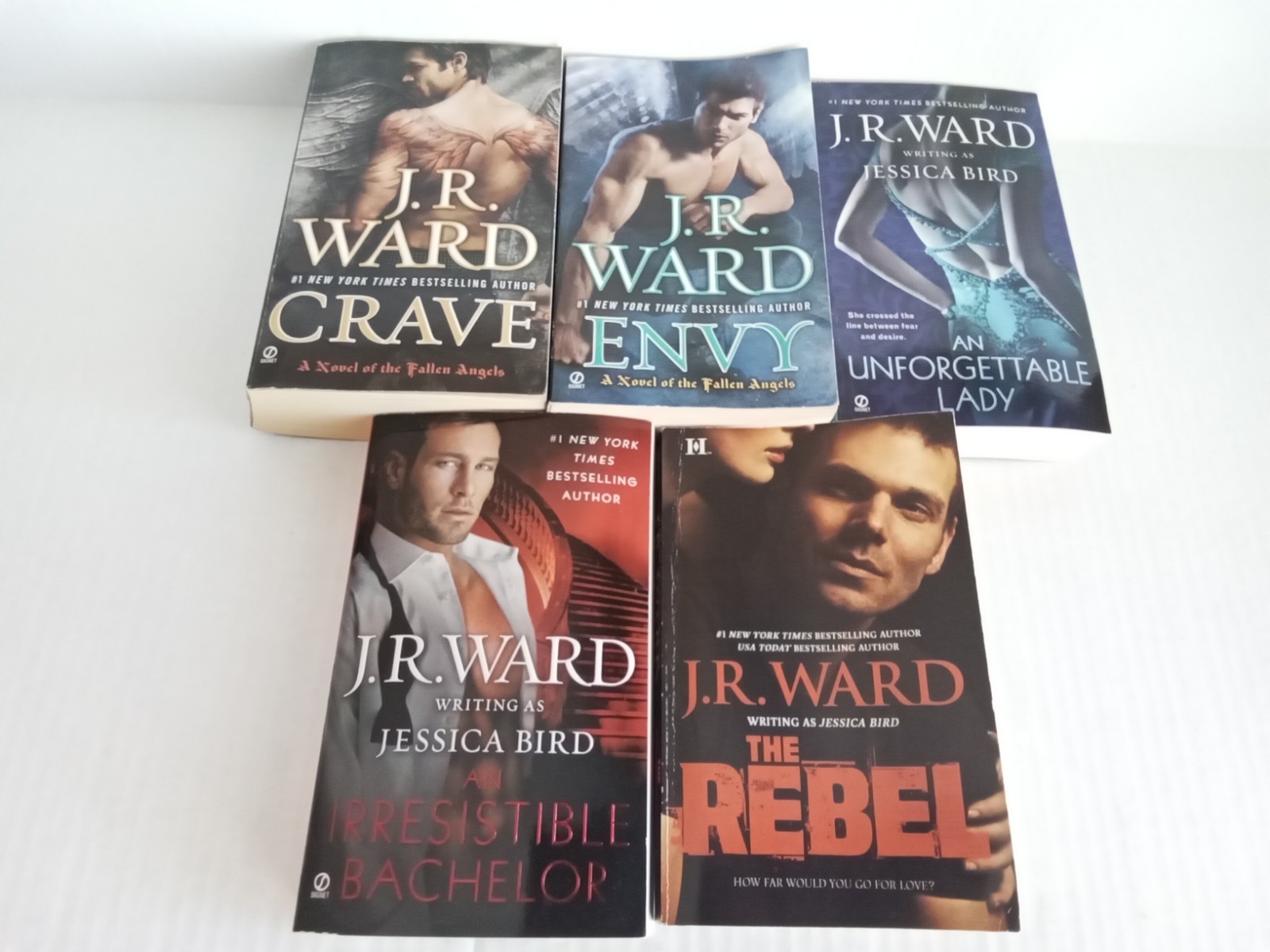 J.R. Ward Lot of 5 Paperback Books Mystery Thriller