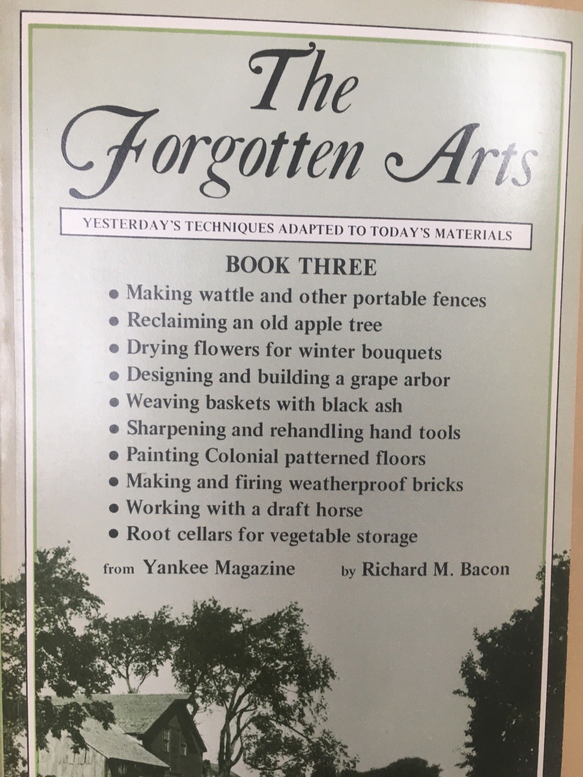The Forgotten Arts Yesterday’s Techniques Set 4 Books Yankee 1979 2nd Printing