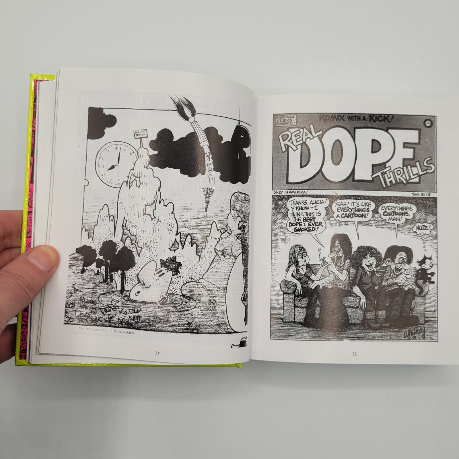 NEWAVE! Underground mini comix of the 1980s HC Fantagraphics Comics