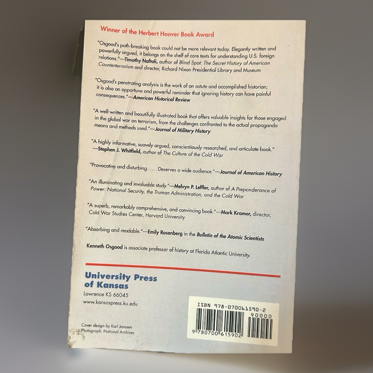 Total Cold War : Eisenhower’s Secret Propaganda Battle at Home and Abroad by…