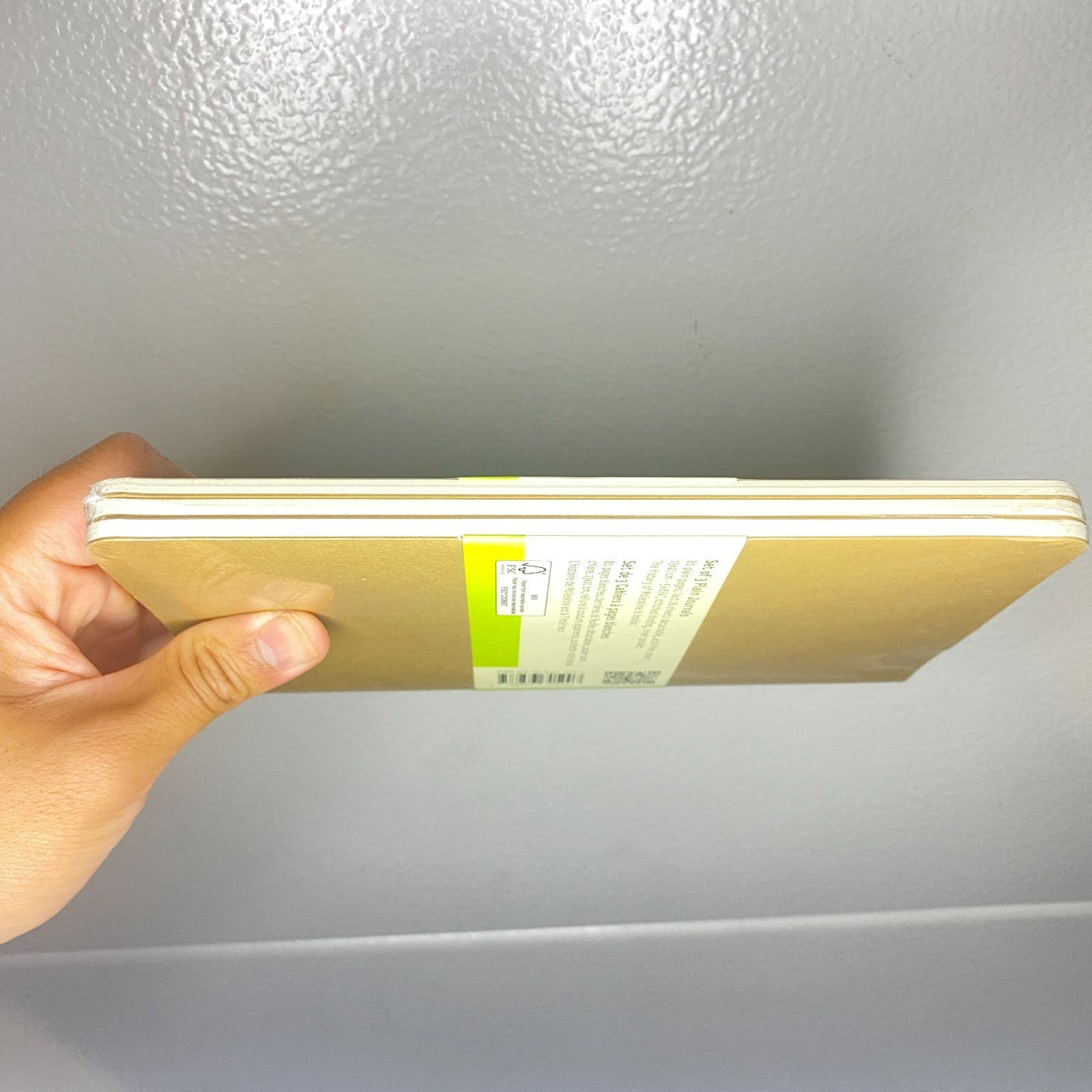 Cahiers Moleskine Set of 3 Plain Journals 80 Pages 5″ x 8.25″ Brown Tan Notebook