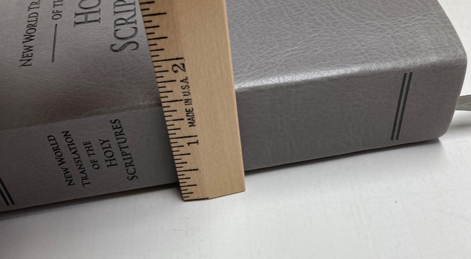 New World Translation of Holy Scriptures Bible 2015 Watchtower Grey Softcover