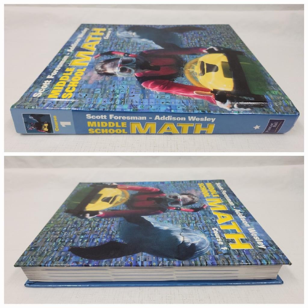 Scott Foresman-Addison Wesley Middle School MATH, Course 1 Hardcover (2002)