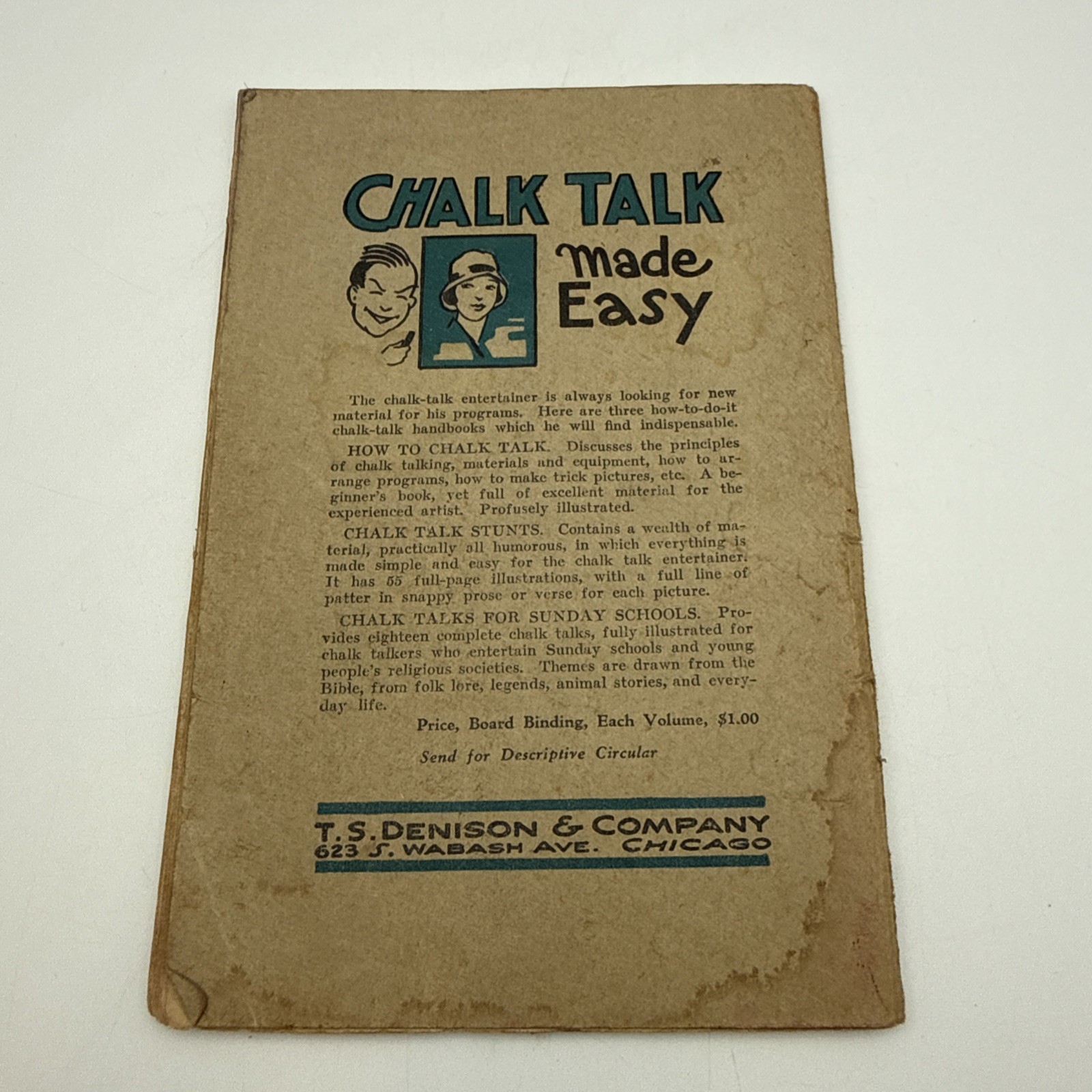 Vintage Denison’s Miscellaneous Plays Tony, The Convict