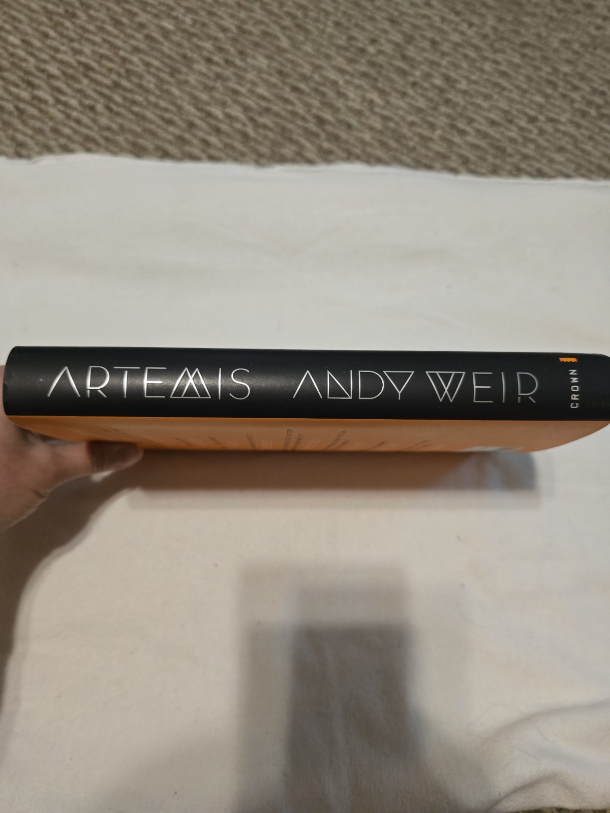 Andy Weir Artemis: A Novel Hardcover 2017 First Edition Crown w/ Dust Jacket