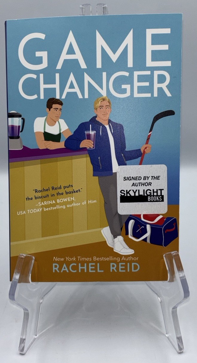 RACHEL REID GAME CHANGER SIGNED AUTOGRAPHED PAPERBACK BOOK HEATED RIVALRY HBO #1