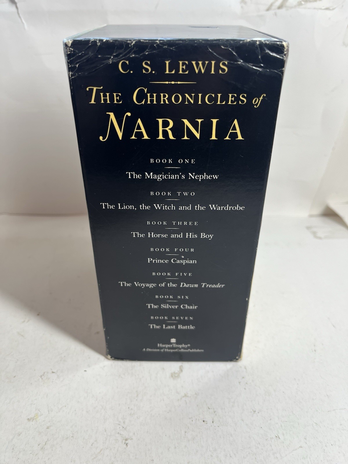 The Chronicles of Narnia – C.S. Lewis – 7 Book Paperback Set, 1994 Complete