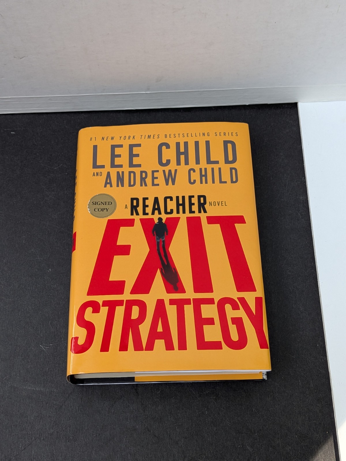 SIGNED Exit Strategy : A Reacher Novel by Lee Child & Andrew Child 2025 1st HC