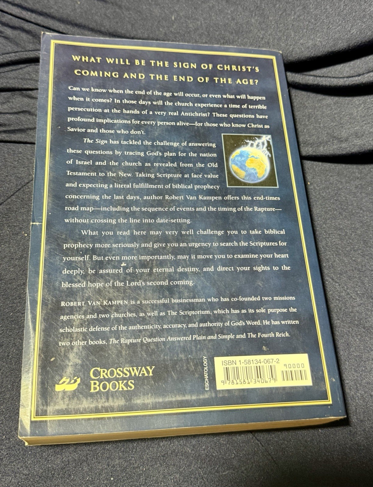 The Sign Robert Van Kampen Updated Edition End Time Prophecy Biblical Study PB