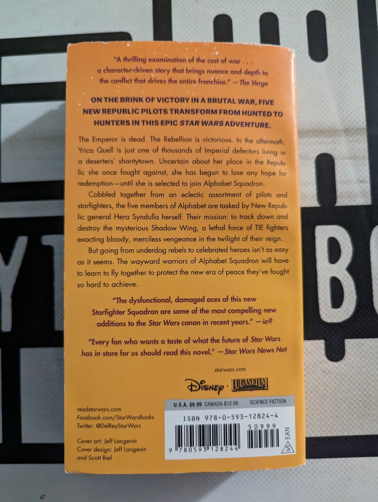 Alphabet Squadron (Star Wars) by Alexander Freed 2019 US-Tall Rack Paperback