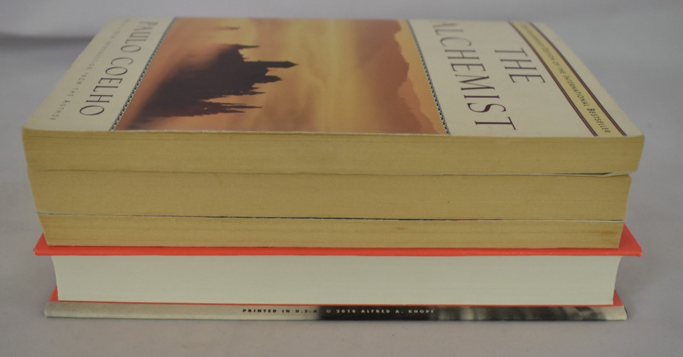 Lot of 4 Paulo Coelho Book Alchemist Hippie Pilgrimage By the River Piedra Wept