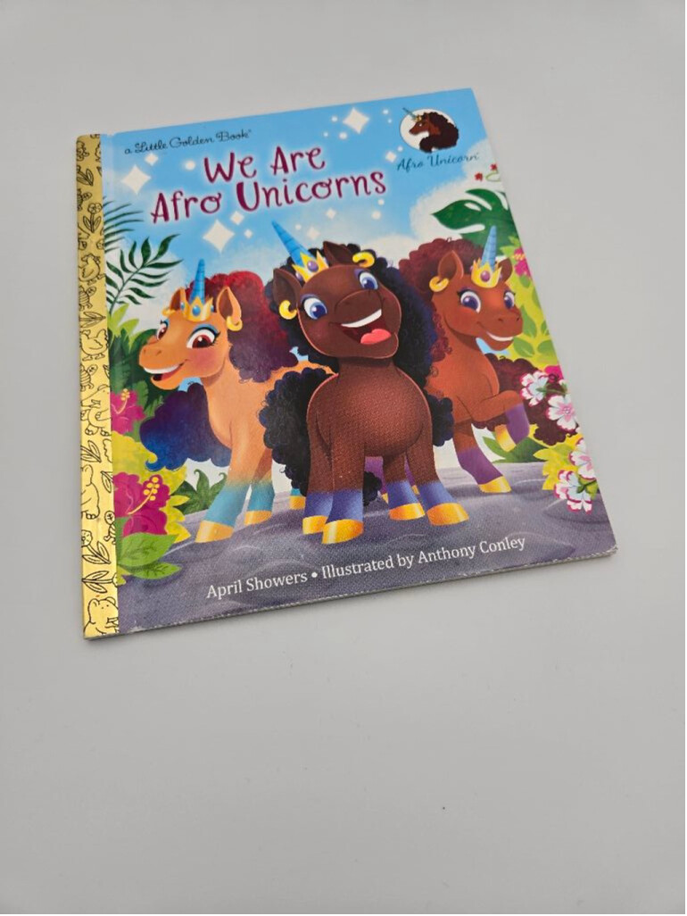 Golden Books We Are Afro Unicorns Book