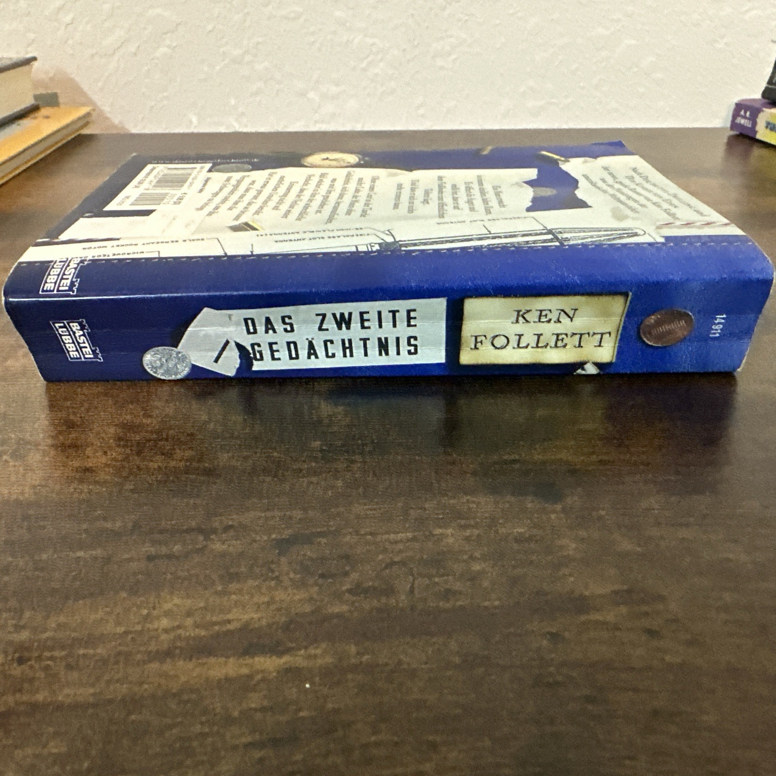 97717 Ken Follett DAS ZWEITE GEDÄCHTNIS Roman