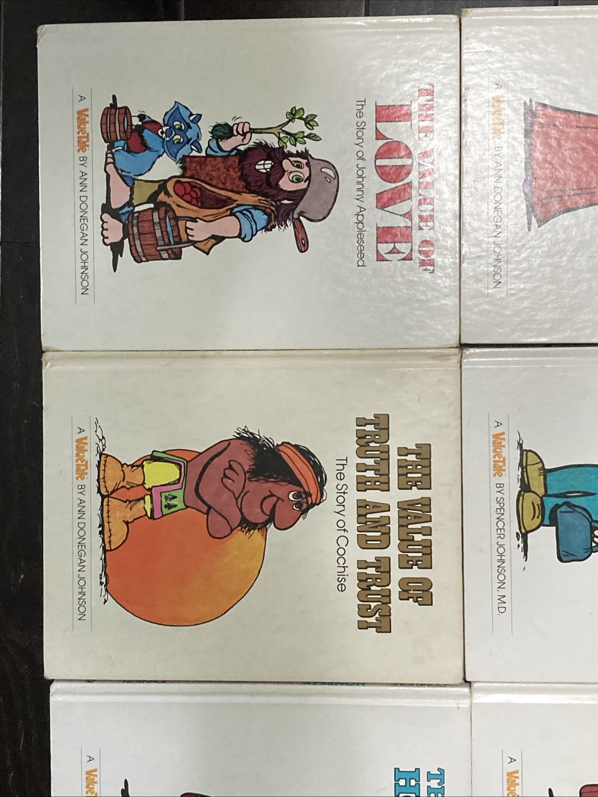 Value Tale Books 9 LOT Spencer Johnson MD Kids Books LOVE, HONESTY, KINDNESS LOT