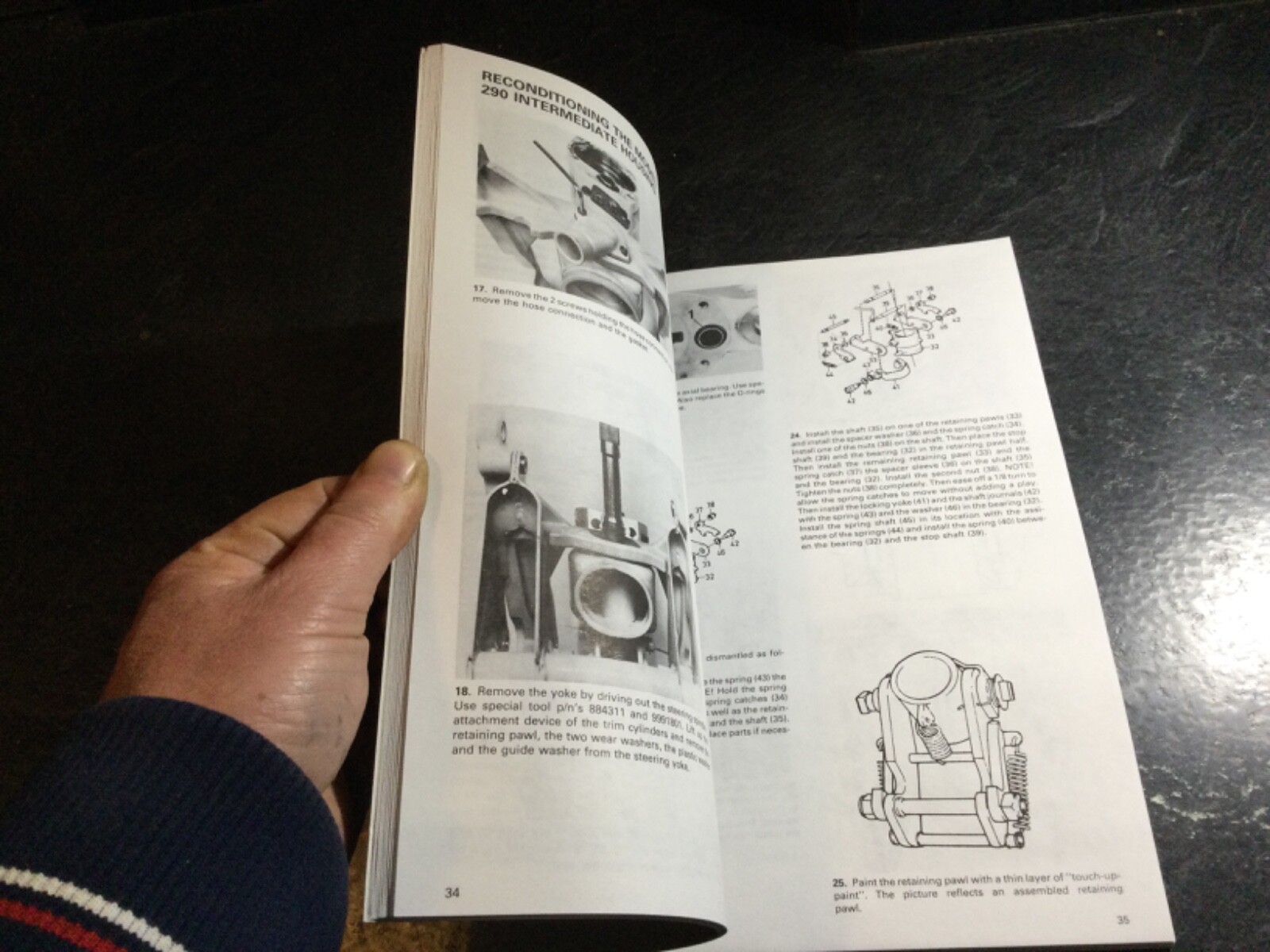 1994 Volvo Penta MD 3.0L, 4.3L, 5.0L, 5.7L, 5.8L 7.4L 8.2L Shop Manual 4,6,8 cyl